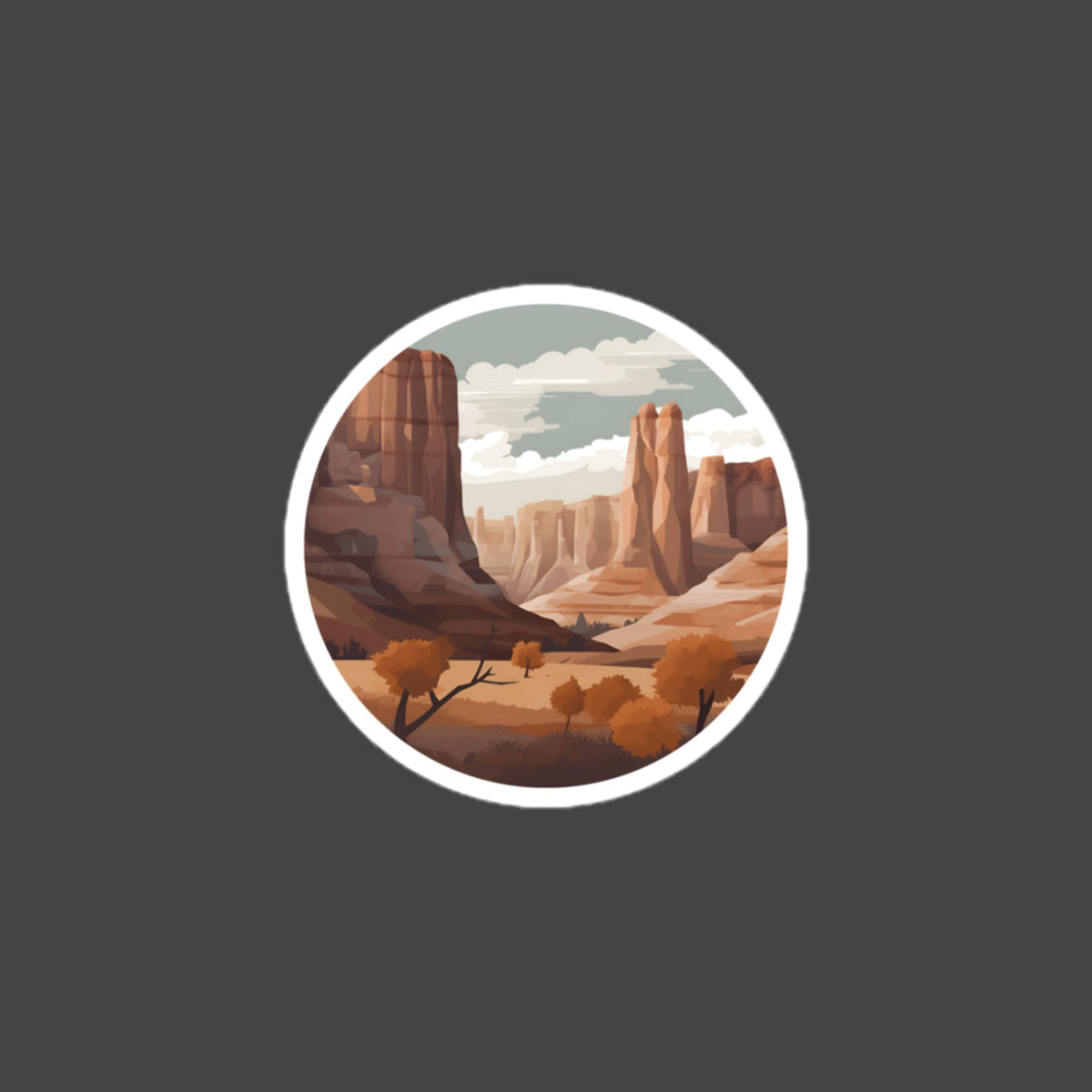 Capitol Reef bubble-free sticker