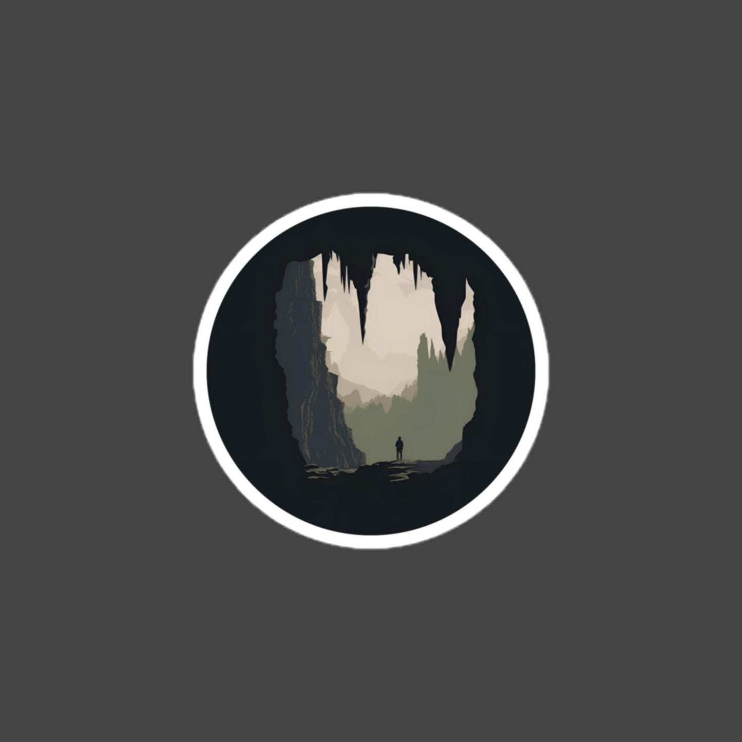 Carlsbad Caverns bubble-free sticker