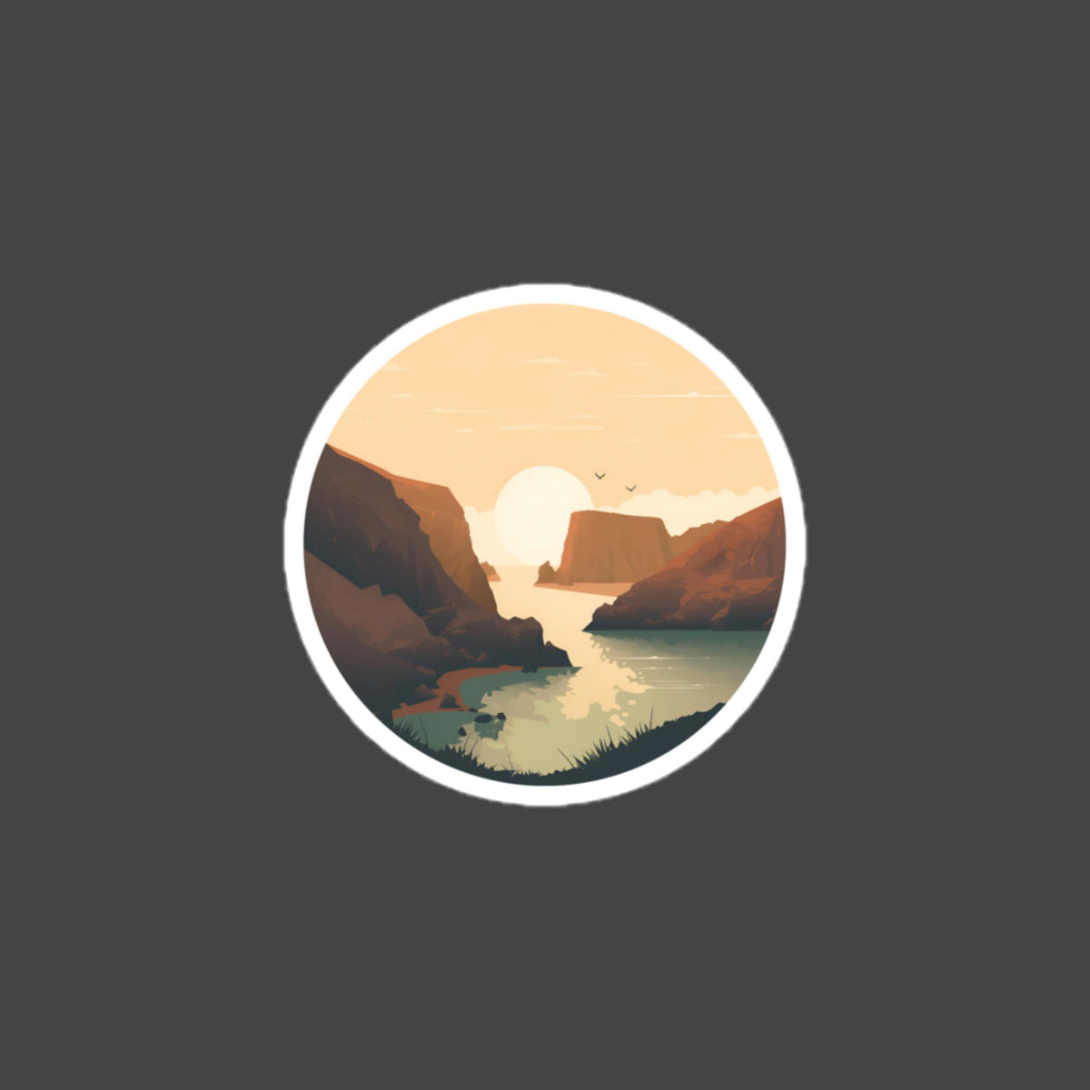 Channel Islands bubble-free sticker