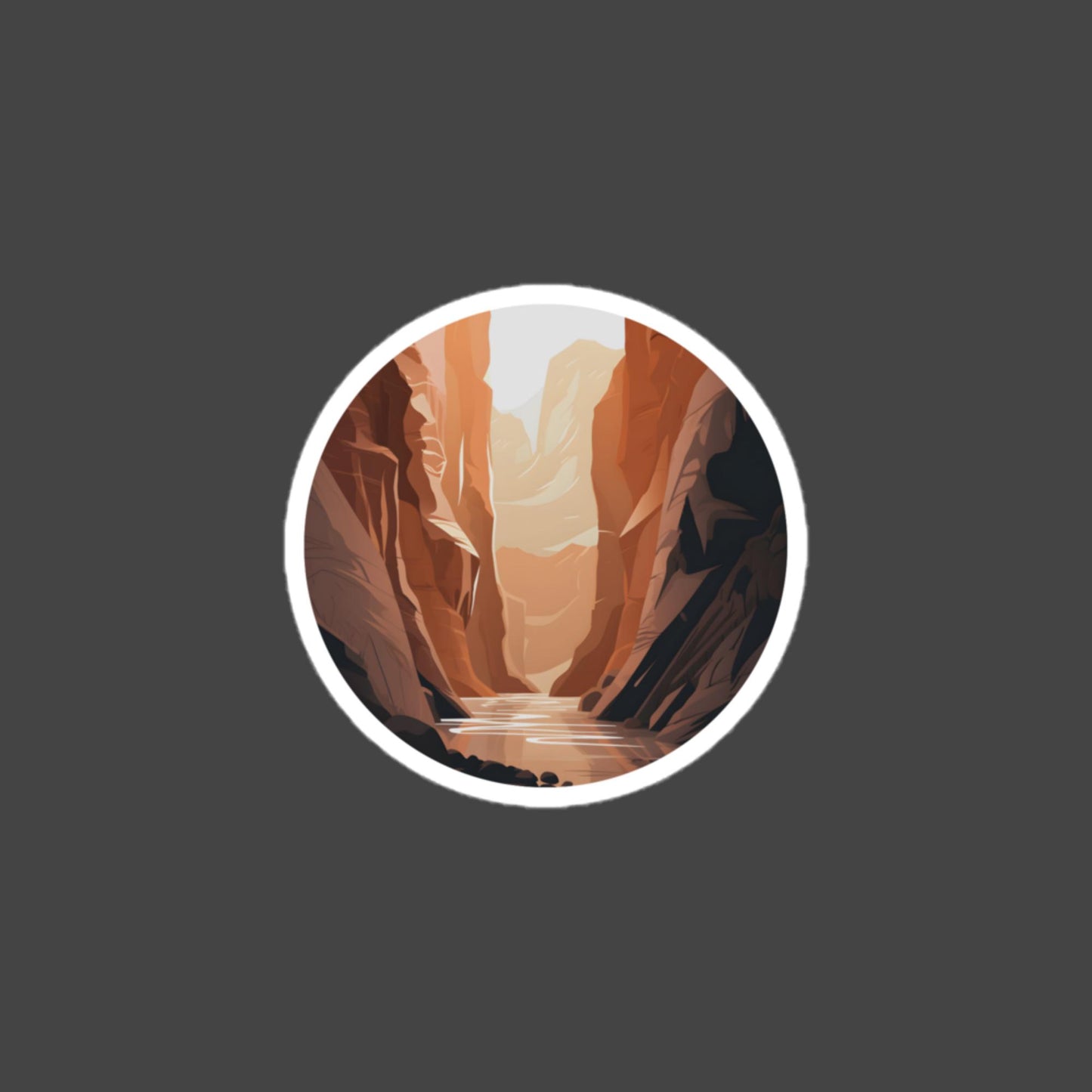 Zion bubble-free sticker