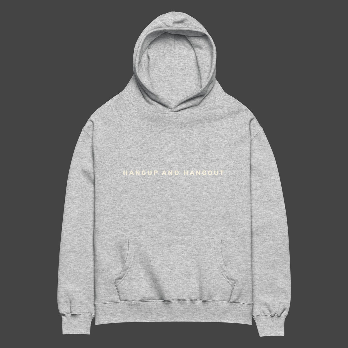 Unisex oversized hoodie
